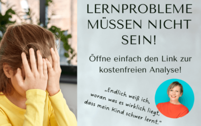 Lernanalyse: Was steht zwischen deinem Kind und dem Lernerfolg?